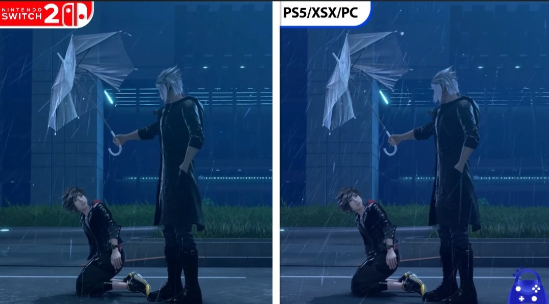 KirPinkFury's tweet photo. El Analista de Bits says that Kingdom Hearts 4 Switch 2 version is very close to the other versions of the game. DLSS is doing the heavy work. Of course, some details are missing, and the resolution is overall higher elsewhere.

Via: https://t.co/ToxyvmywLk https://t.co/xc4MoVT2v6