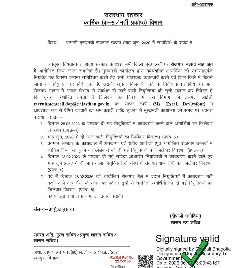 arvindchotia's tweet photo. DV प्रक्रिया पूर्ण होने के 6 महीने बाद भी Librarian Grade-III अभ्यर्थी नियुक्ति का इंतजार कर रहे हैं।

पिछले दो रोजगार मेलों में भी चयनित अभ्यर्थी नियुक्ति से वंचित रह गए। 

जून माह के रोजगार मेले में Librarian Grade-III अभ्यर्थियों को नियुक्ति अवश्य मिलनी चाहिए।
 #LibrarianGrade3