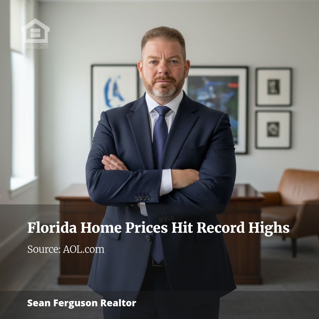 SeanSellsFl's tweet photo. Florida real estate market sees home prices peak at record highs
https://t.co/XTxZuulBPq
Did you know Martin County homes just hit a record $650K median price? 🏡📈 ... https://t.co/mHXdXFFTyt