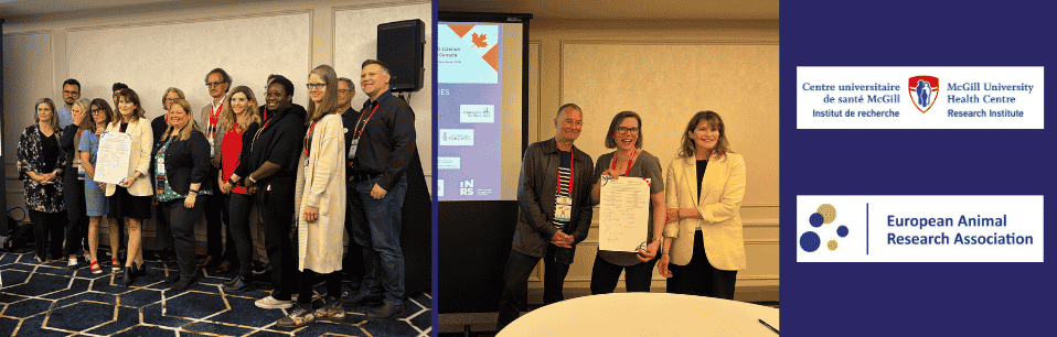 RIMUHC1's tweet photo. The Research Institute of the MUHC is proud to have signed the Transparency Agreement on Animal-Based Science in Canada, alongside 17 other leading Canadian research organizations. #AnimalResearch #RIMUHC @The_EARA
🔗 https://t.co/Odx1k1gkbU https://t.co/dNL9Hy51jQ