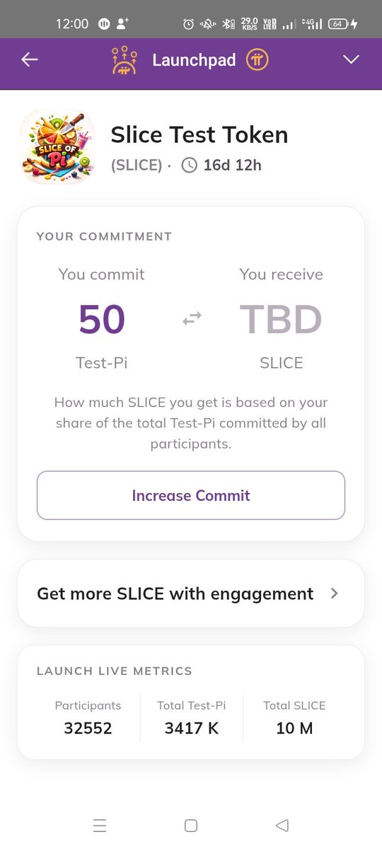 BikashChan63503's tweet photo. Review of Slice Test Pi transactions.
Slice Test Pi has been added to the testnet wallet. Have you purchased yours?
The Slice Testnet event is now live.
Collect or purchase using Test Pi today; I bought mine with 50 Test Pi today. https://t.co/Lwmt9QmyZu