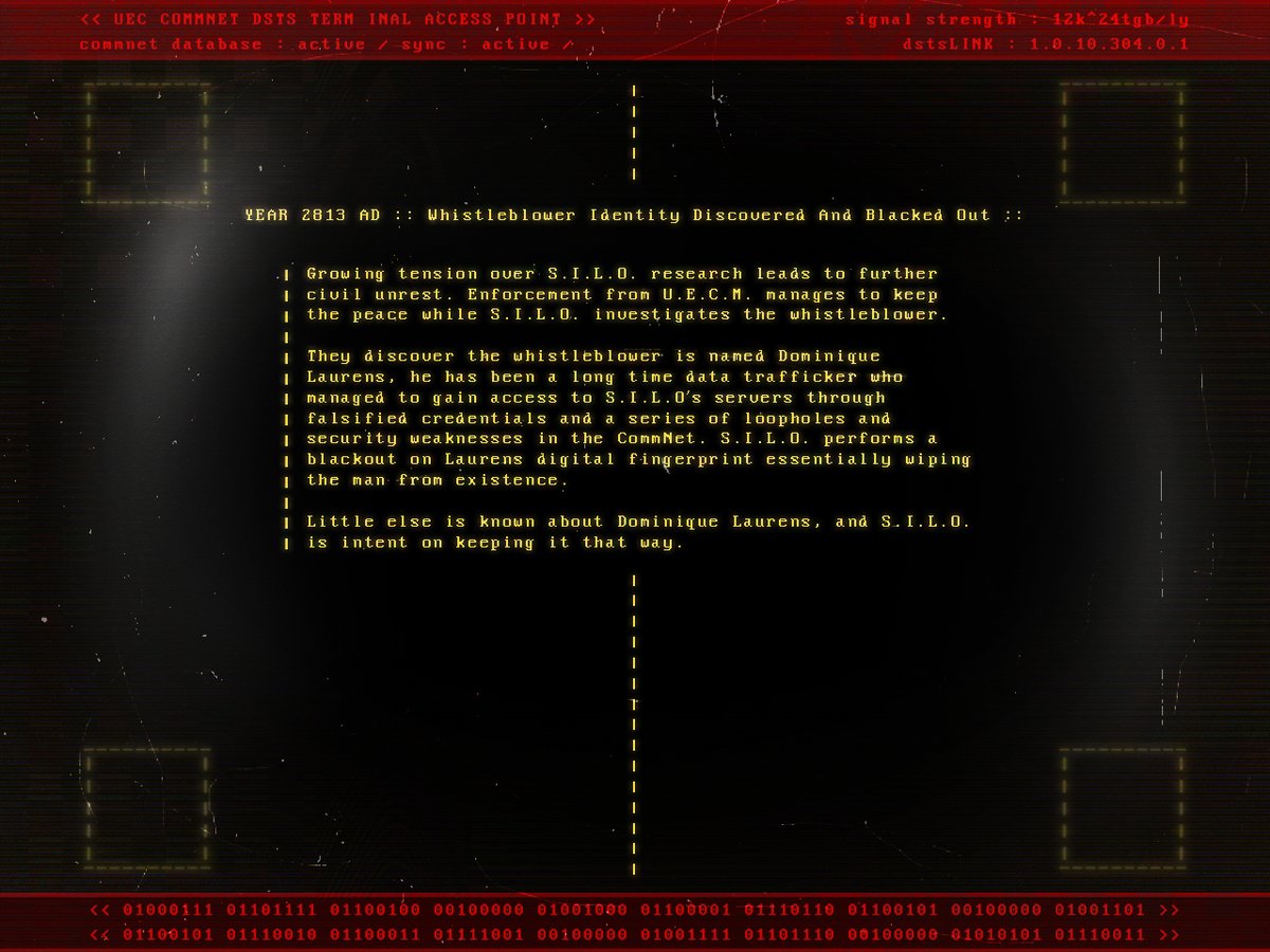 Book27Games's tweet photo. YEAR 2813 AD :: Whistleblower Identity Discovered And Blacked Out ::
#assiahgame #assiahlore https://t.co/TiYEfBpNNm