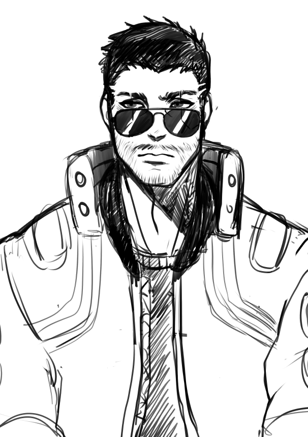 kat1yyn_'s tweet photo. yet another randomly drawn stiff ass V doodle https://t.co/EM87HbRw6E