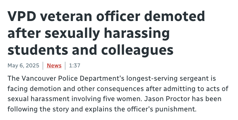 VyasSaran's tweet photo. Ken Sim wants to keep Vancouver cops, who cant stop getting caught sexually assaulting and abusing students, around your kids. https://t.co/w9Of6vwUiG