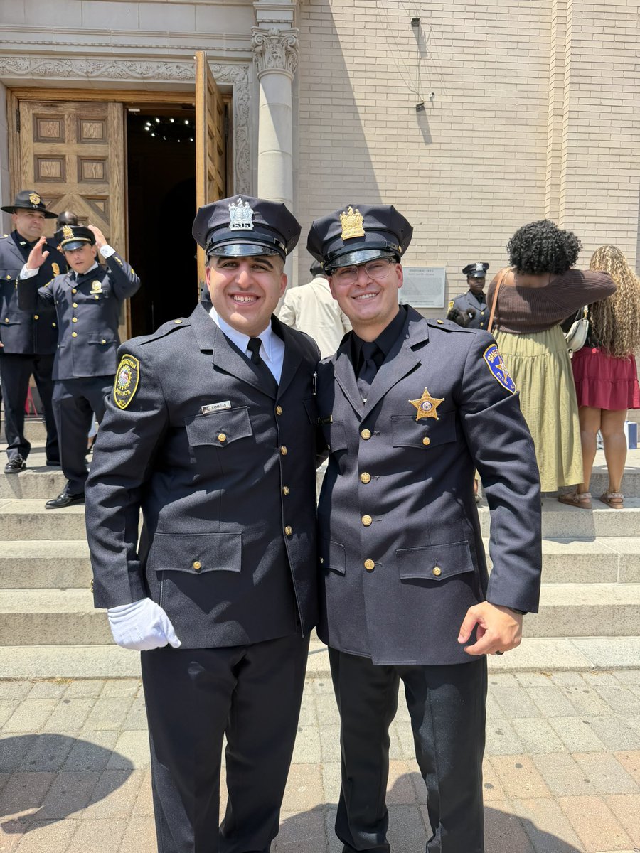 MAPSPolice's tweet photo. MAPS would like to welcome and congratulate our two newest members, Officer Yousef Karmi (Verona, NJ Police Department) and Officer Ahmad Ramadan (Irvington, NJ Police Department) on their graduation from the Essex County Police Academy. https://t.co/CVdWoFvEO2