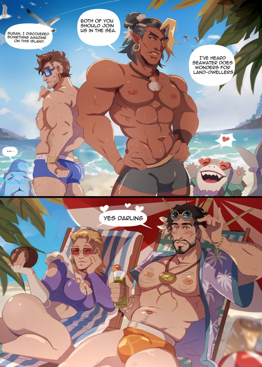 hi__host's tweet photo. It's summer time 🏖️ #marvelrivals #strangemor #reedsue https://t.co/NpD3HmkP7m