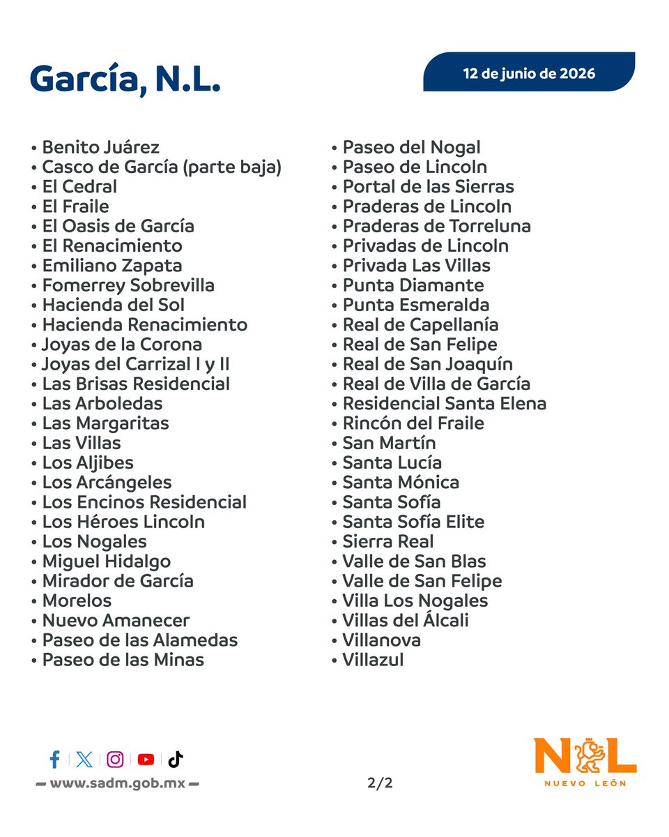 Agua y Drenaje Mty tweet media