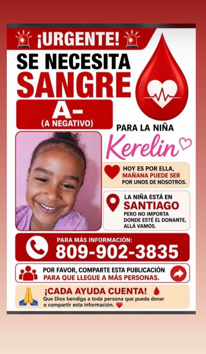 katy_yokis's tweet photo. Si usted no puede donar, por favor comparta este mensaje con familiares y amigos que puedan hacerlo.

@donantescomdo https://t.co/DgdiC9oqj4