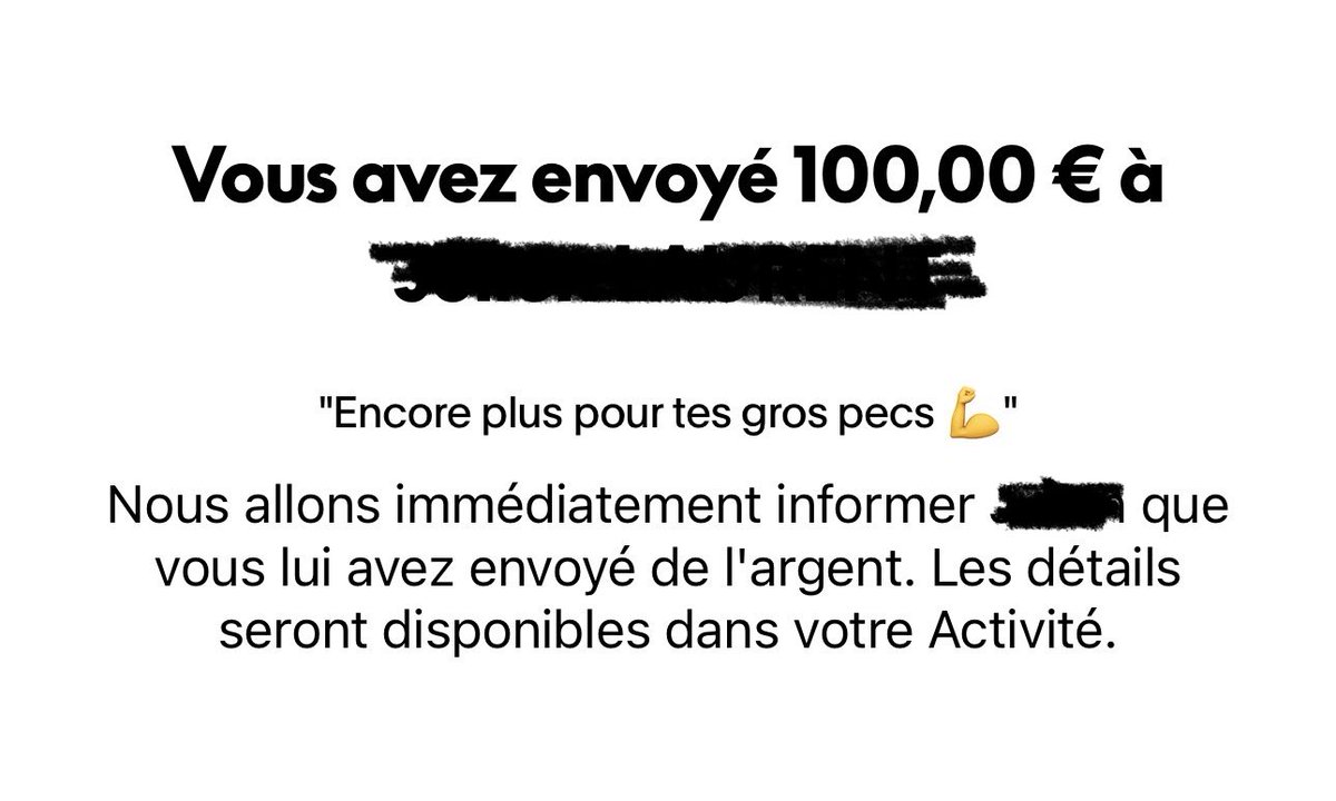 JSubmit14's tweet photo. Finalement j’ai envoyé 100 de plus. 150 balles aujourd’hui pour les gros pecs du boss @Cash_Master_93 https://t.co/gHkCxLiWjx