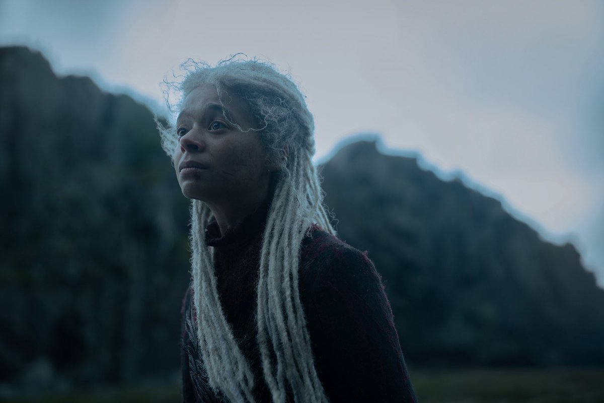westerosies's tweet photo. New still of Princess Rhaena Targaryen in ‘HOUSE OF THE DRAGON’ Season 3, Episode 1. 🐉

Premieres June 21 on HBO Max. https://t.co/wMjwuDEkZX