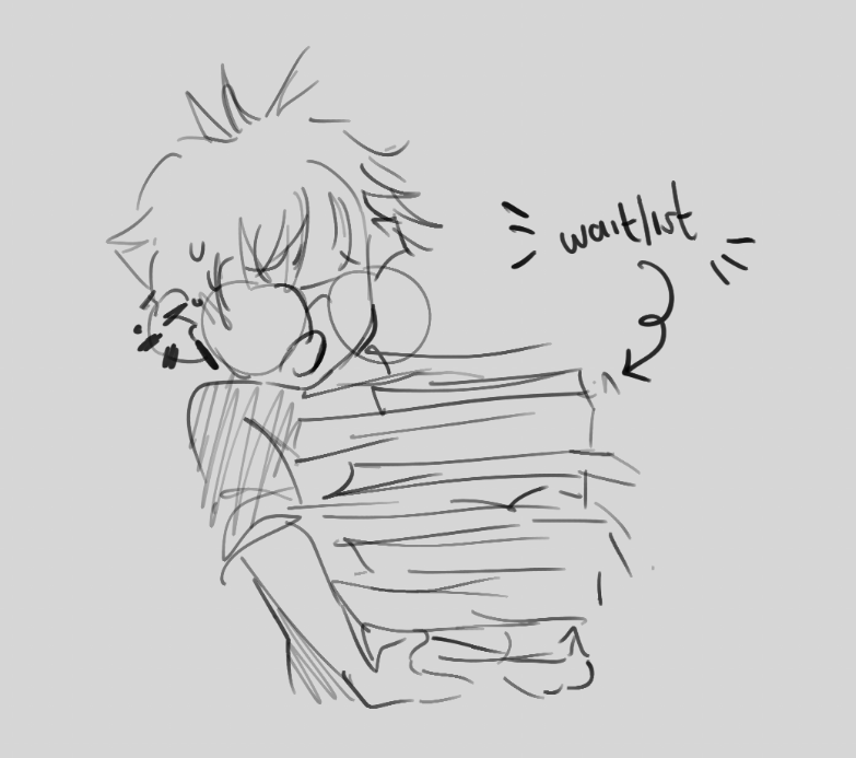 hituchus's tweet photo. the waitlist is getting way too big!! thank u so much for all ur orders<3 https://t.co/65r2hegoya
