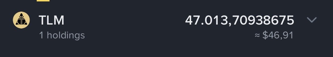 melin3eth's tweet photo. 3-4 yıl önce 1k usd’lik aldığım ve x2 yaptığında yarısını satar anaparayı çıkartırım dediğim coinin son hali https://t.co/OuqXxHWpMj