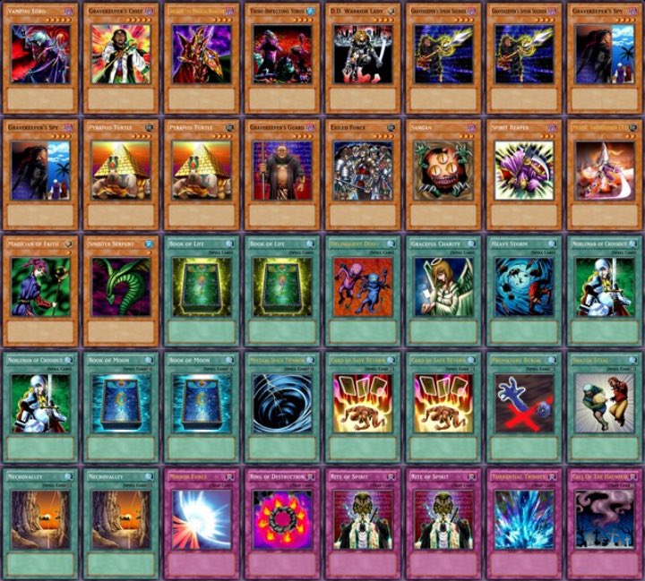 RickyYGO's tweet photo. @Slowrent Meanwhile, ce à quoi ressemblent la plupart des decks de n’importe quel formats depuis le début du jeu: https://t.co/qsqD2BuUte