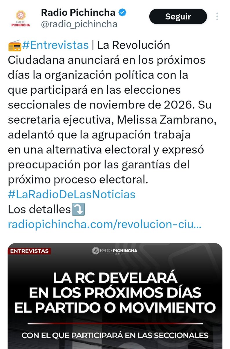 SuerodlaVerdad1's tweet photo. Primero quiero empezar diciendo que este "medio de comunicación" @radio_pichincha funciona con dinero público, los sueldos se pagan con los impuestos de los Pichinchanos y por boca del mismo prófugo delincuente le pertenece y la maneja a su conveniencia, @PaolaPabonC debe responder por este abuso y mal uso de bienes públicos y segundo la KGB de Toctiuco ya me confirmó el movimiento que compraron para participar los de la secta ES AMIGO listas 16 propiedad del exconvicto Daniel Mendoza #QueHeDeCreer #ElSueroDeLaVerdad