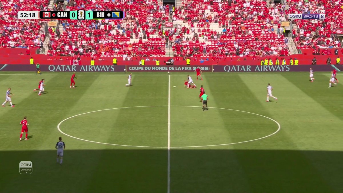 فرصة خطيرة للمنتخب الكندي 