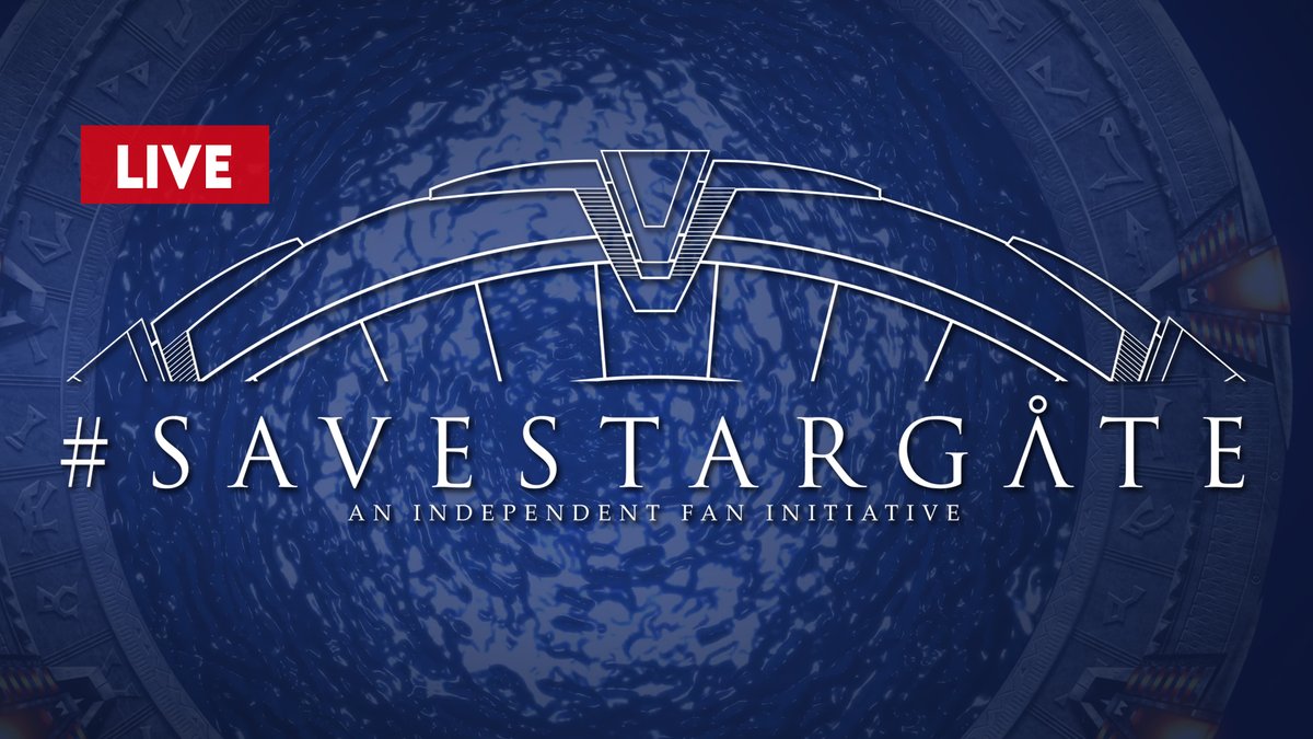 GateWorld's tweet photo. Amazon MGM Studios has cancelled the new Stargate revival ... but fans aren't taking it lying down! Join Darren and David to catch up on the latest on the #SaveStargate campaign that kicked off this week. 

LIVE Friday, June 12 at 3pm PT (6pm ET, 11pm BT): https://t.co/bO469GBLS9 https://t.co/XQMOpHICFB