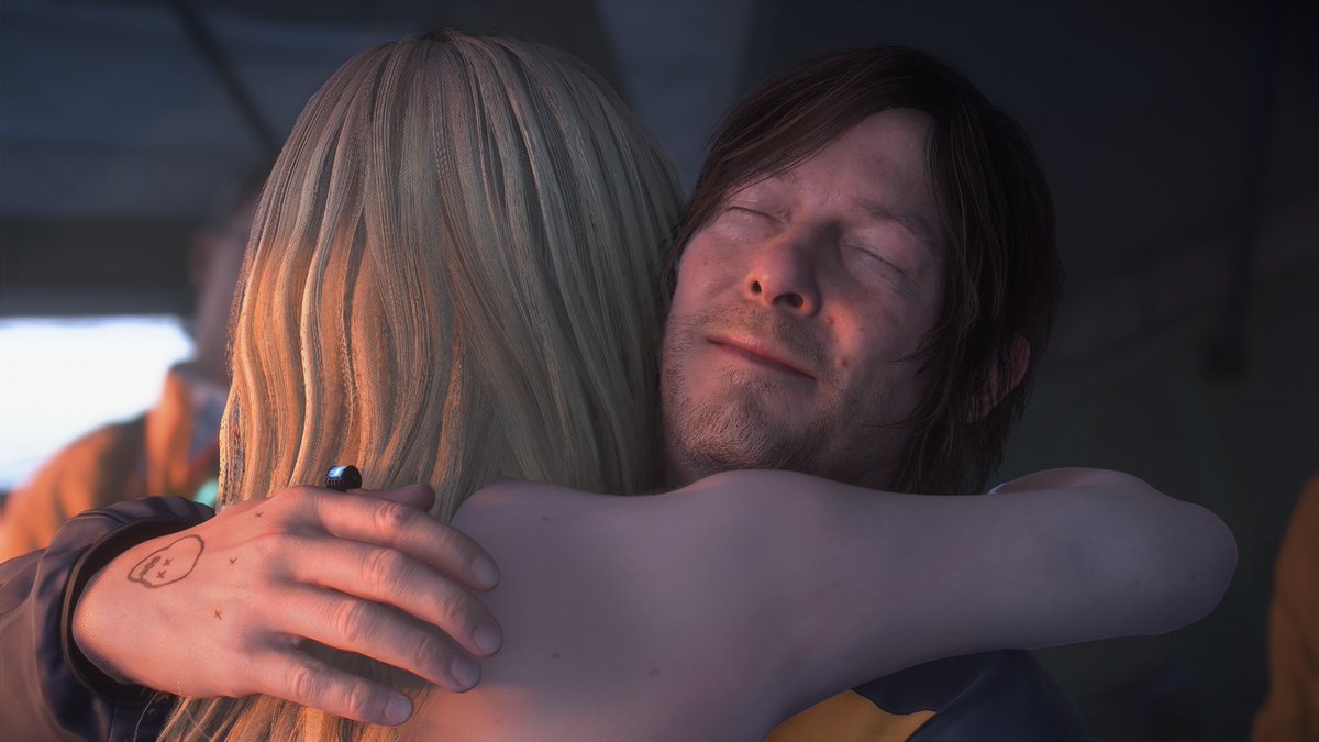 brnlowhp's tweet photo. obra de arte interativa #DeathStranding2 https://t.co/HeHqQJ1I2N