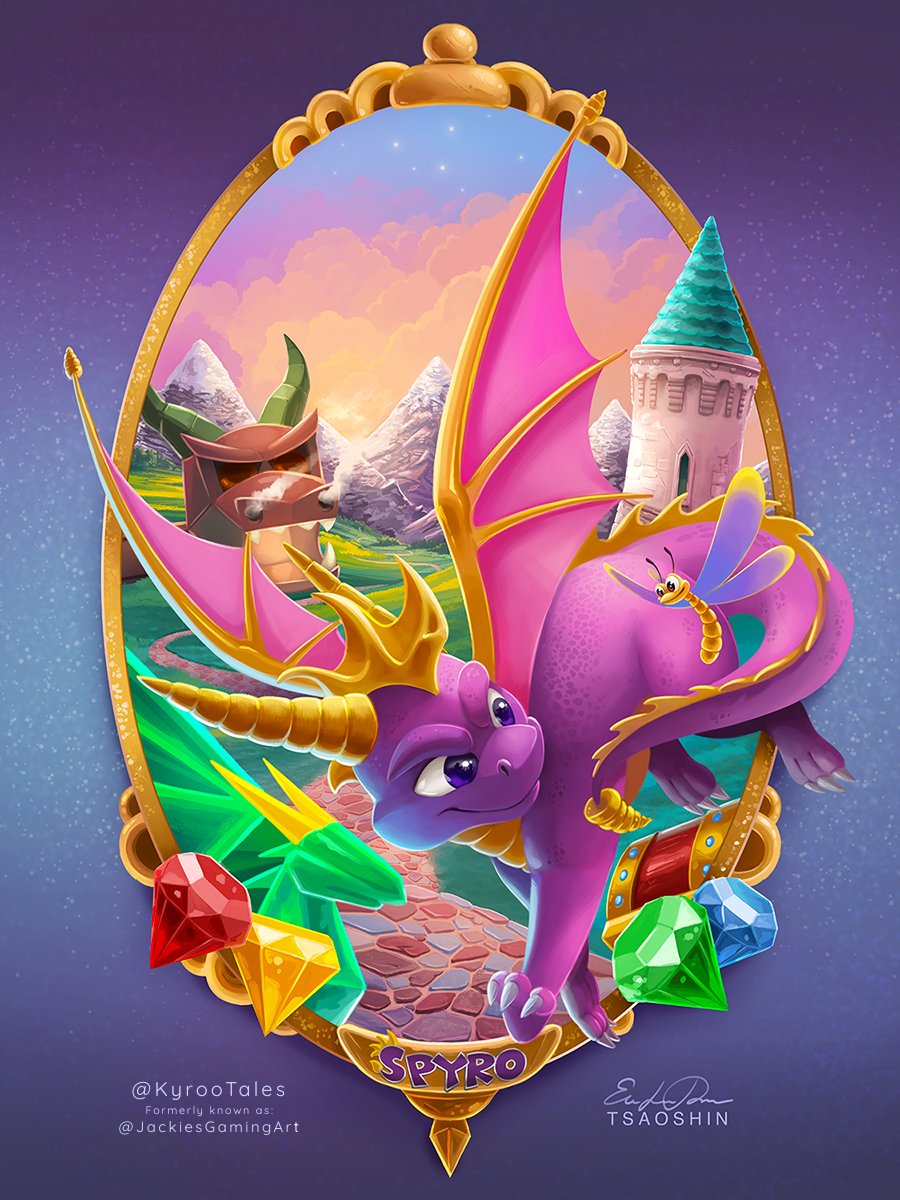 KyrooTales's tweet photo. Reason #4728895 as to why I think I'd be a great fit for #TeamSpyro !
@SpyroTheDragon
@ToysForBob
This collab piece I did with artist
@TsaoShin
! (I did the drawing, they rendered!) #Spyro4 #SpyroARealmBeyond https://t.co/bNdBkrYXq5