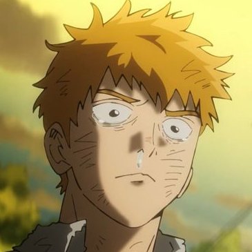 Crying Reigen When I see these shots of crying Reigen, I go awww because the ...