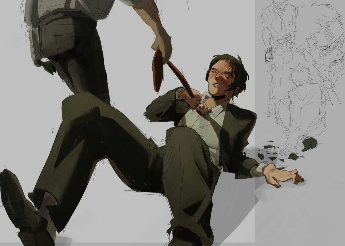 bepilled1's tweet photo. STRAWPAGE REQ(in replies): dojima beats adachi over with a beer bottle 
Adajima (?), yes. adajima 
#persona4golden https://t.co/lqeXS9sXZW