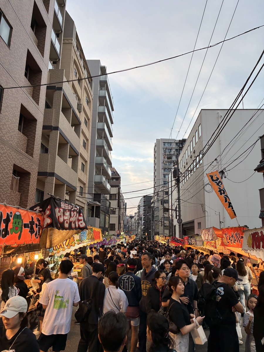 Banby_FPS's tweet photo. 鳥越祭からの🍺☺️ https://t.co/BWyPxG4cQn