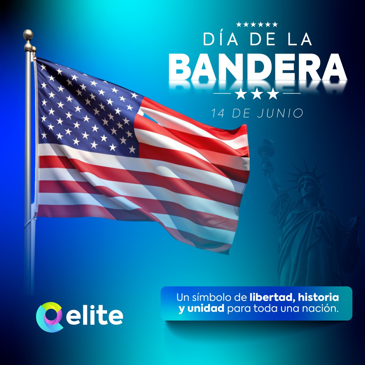 EOM_es's tweet photo. Hoy honramos la bandera de Estados Unidos, símbolo de historia, libertad y unidad.

#FlagDay #USA https://t.co/VD62U0jwyj