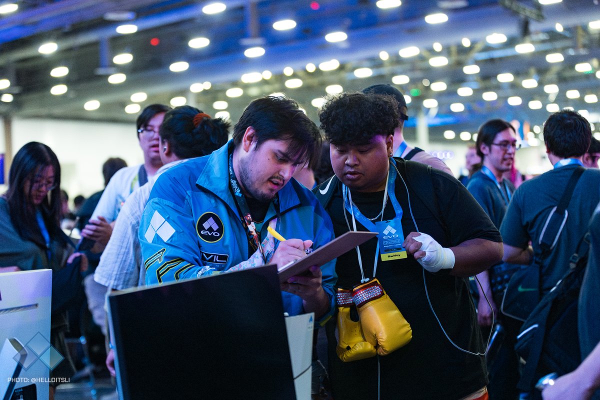 Evo's tweet photo. Draft brackets for #Evo2026 are now live!

Please review your pools at https://t.co/IZ1nIulWDX. https://t.co/gHfSNS80PT