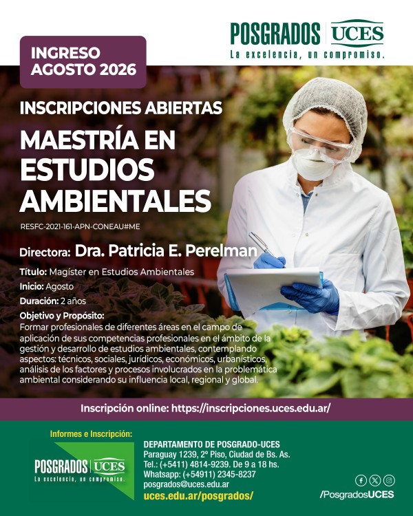 PosgradosUCES's tweet photo. INGRESO AGOSTO 2026
https://t.co/WG2k0DfTPW https://t.co/dCOdy5wKyH
