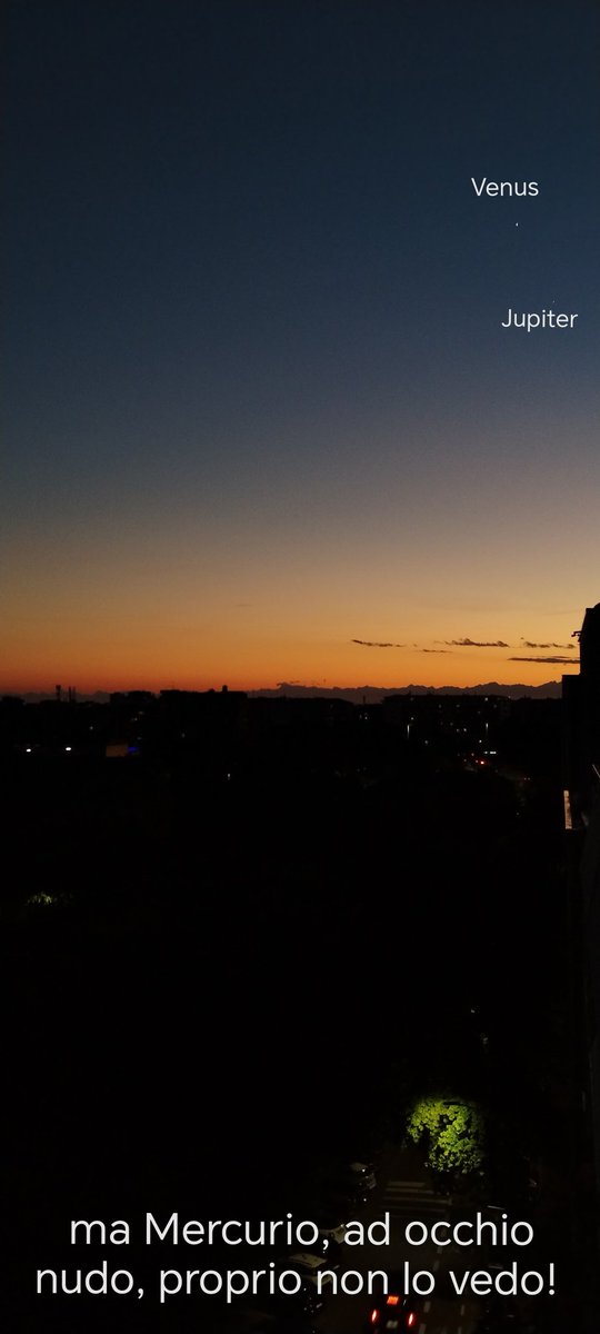 MBC2501's tweet photo. #Venere
#Giove
#Mercurio
#tramonto https://t.co/i7qf2QPnGH