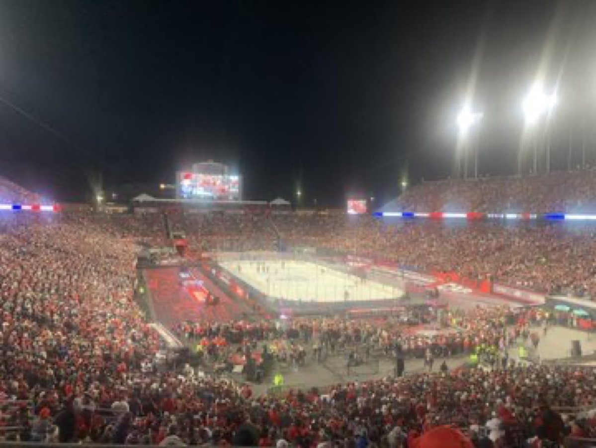 WeathermanVern's tweet photo. It’s time to open Carter-Finley for a mega #Canes watch party for game 6. Mostly saying this because tix sold out before I got one at the Lenovo Center 😂 https://t.co/y9nNAFsJSV
