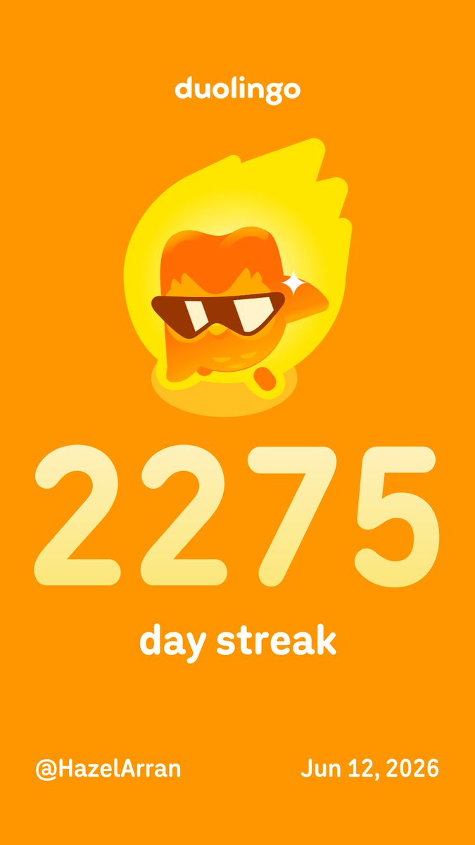 hazjoy's tweet photo. Learn a language with me for free! Duolingo is fun, and proven to work. Here’s my invite link: https://t.co/qJJercSkEM https://t.co/MYh3SzpDbk