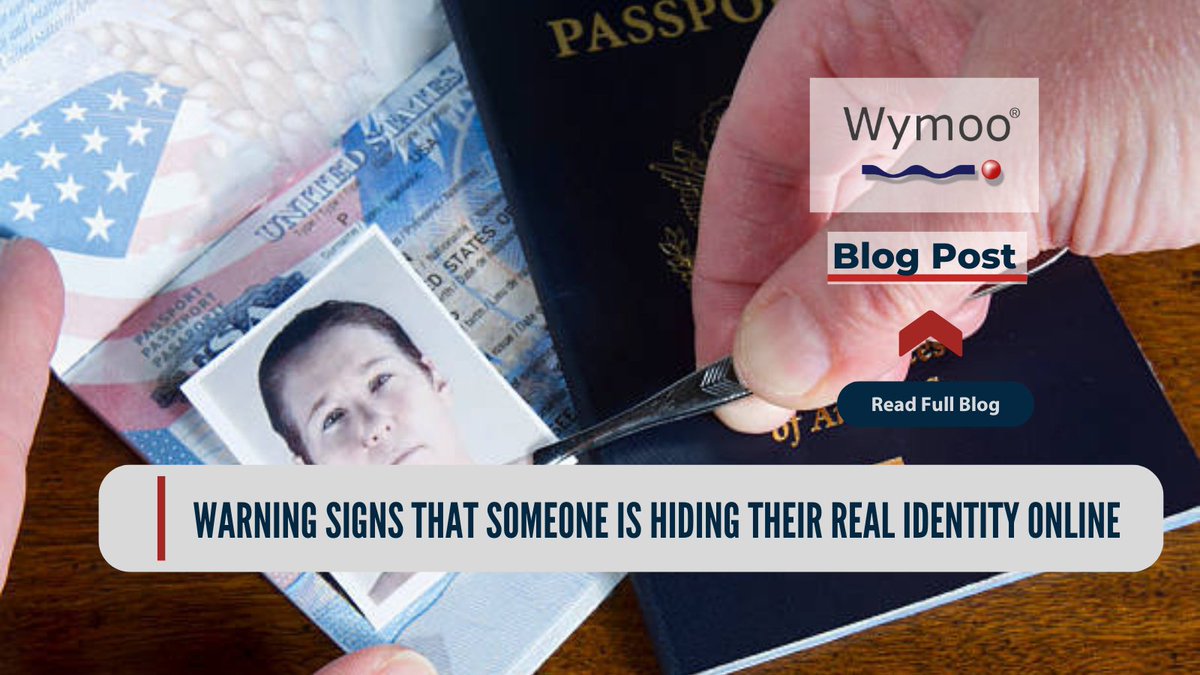 Wymoo's tweet photo. Think someone may be hiding their identity online? Learn the warning signs of online deception and how professional investigations can help verify the facts. 

https://t.co/Gq23WLtDKs

#OnlineScams #IdentityVerification #DueDiligence #Wymoo https://t.co/nqvv4bYtf0