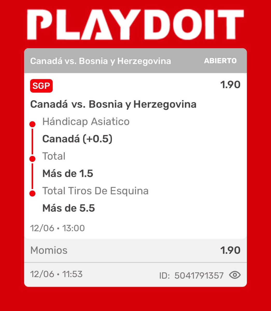 Xaviipicks's tweet photo. Segundo día del mundial, están estas 3 apuestas en juego, por falta de tiempo no lo pude publicar antes.
Con un gol de ganada se ganarían todos, veamos que nos espera en este segundo tiempo https://t.co/obZDdHQU2k