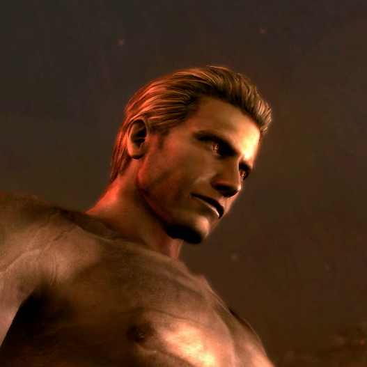 weskersmalew1fe's tweet photo. i love that you can SEE when wesker decides he's gonna infect himself with the uroboros. his eyes are trained on chris and sheva, then he glances away for a split second before he looks down at the canister. he makes the decision that quickly https://t.co/de9m4NNn21