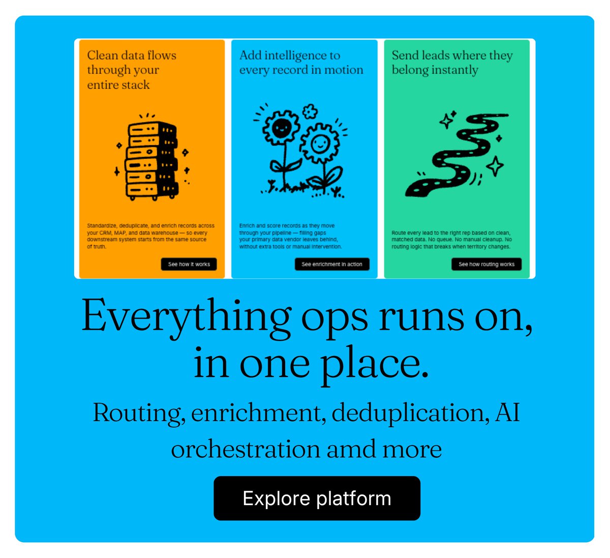 OpenpriseTech's tweet photo. It's here. It's finally here.

New Openprise website is live 👇 https://t.co/ytHwVVTrmu

#MarketingOps #RevOps #SaaS https://t.co/tAK1KNlg6T