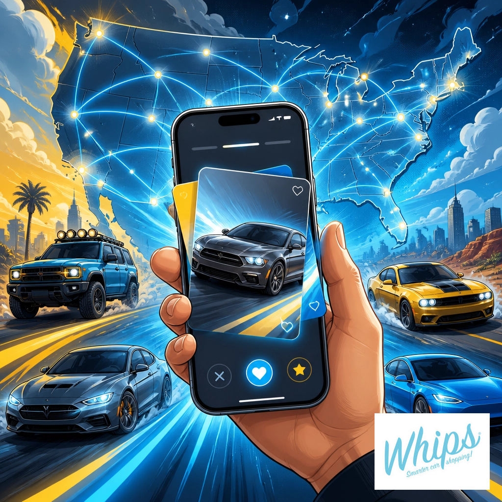 swipeawhip's tweet photo. Geography is a suggestion, not a limitation. 🌎
Why settle for the silver sedan down the street when your perfect match is three states over?
Whips connects you to 8,000+ dealers nationwide. Swipe at https://t.co/Fk3EUOdW3T.
#SmartShopping #WhipsDaily #NoLimits https://t.co/ytcd9ibsya