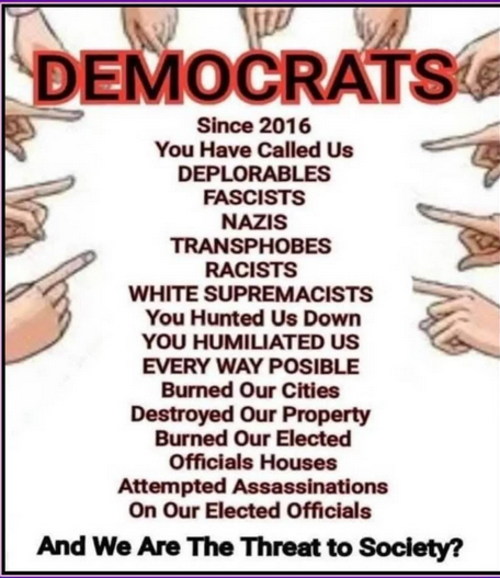 RockyMtMama1's tweet photo. This is what communists/socialist do to your country. They are slowly labeling you a terrorist when their evil intentions is to destroy the democratic way of life. Time to vote EVERY dem out of office  Thune MUST pass the Save Act or America as we know it will die https://t.co/gKczxVGCW5