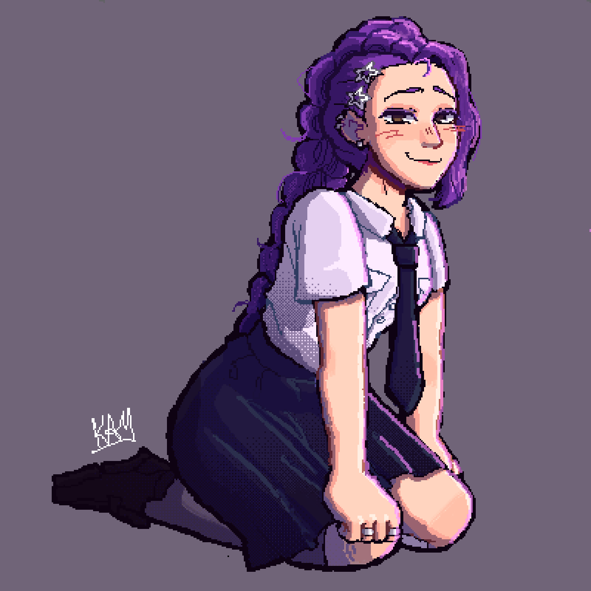 kamyeshu's tweet photo. Some old pixel arts
#kpdh #abby #rumi https://t.co/hx1G160DXD