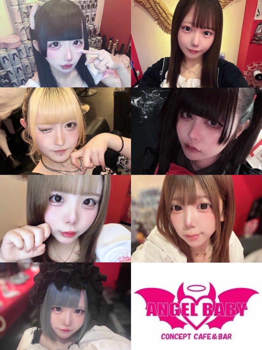 AB_ANGELBABY's tweet photo. 🆎 6/13(土) 【はやぶさの日】

✨🆎Tシャツ・パーカーE.V.✨

👼🏻あるみてん @AB_arumi 16-23
👼🏻2ｺﾛｼﾞｰ @AB_2corogi 16-25
👼🏻ゆち @AB_yuchi 16-25
👼🏻ぷぅちゃん@AB_puu 16-25
👼🏻りこ@AB__rico 16-25
👼🏻魑魅@AB_Chimi_  16-25
👼🏻うる@AB_Uru_  16-25
👼🏻まろん @AB_maron_  17-25
👼🏻拝 @AB_ogami 18-25
👼🏻カリン@AB_DrgQa 18-25
👼🏻ゆぁはむ@AB_Yuahamu 18-25
👼🏻じゅりあ @AB_juriao0 18-25
👼🏻あず @AB_azu_ 20-25

#ABCD #栄コンカフェ