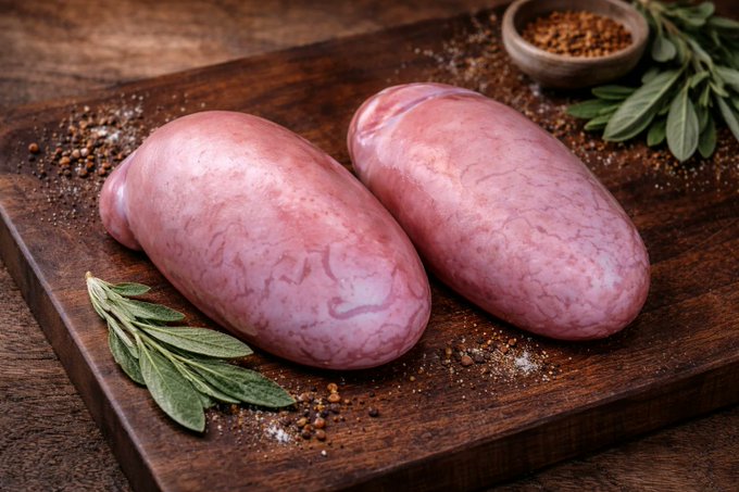 amerix's tweet photo. Finally,

To end our lessons today,

If you eat BEEF HEART, you won't be heartbroken.

If you eat OXTAIL, your back will hit those backshots.

If you eat BEEF KIDNEYS, you'll learn to filter toxic people, drama, and bad decisions.

If you eat BONE MARROW, your excuses will lose their skeleton.

If you drink BONE BROTH, your joints will stop negotiating every time you stand firm.

If you eat BULL TESTICLES, you will stop simping and asking for permission to exist.

Eat food, not products

#FoodFriday