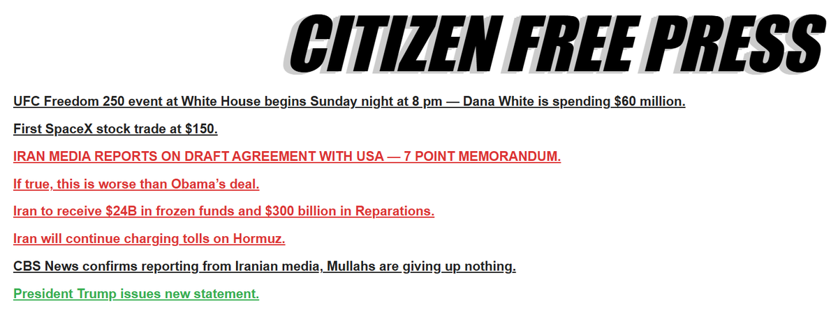 FFLAz07's tweet photo. When did @CitizenFreePres become such Panicans?  Everytime Iran puts out propaganda, they panic like it is real, when we all know Iran are just liars.  Your shit posts are making the website unreadable https://t.co/pL6rfTzdCM