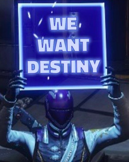 Protocolx89's tweet photo. @PlayStation @crimsonashtree @ContinuousGojo @Mur4dQ @rorottino @call_me_xavii @parmindernangla Know what else would be a Share of the Week..#D3 #WeWantDestiny3 https://t.co/TlHLsZdx3Q