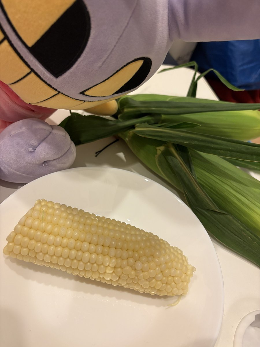 chignon515's tweet photo. ごめん今家にとうもろこししかなくて… https://t.co/8FCkSf09nJ
