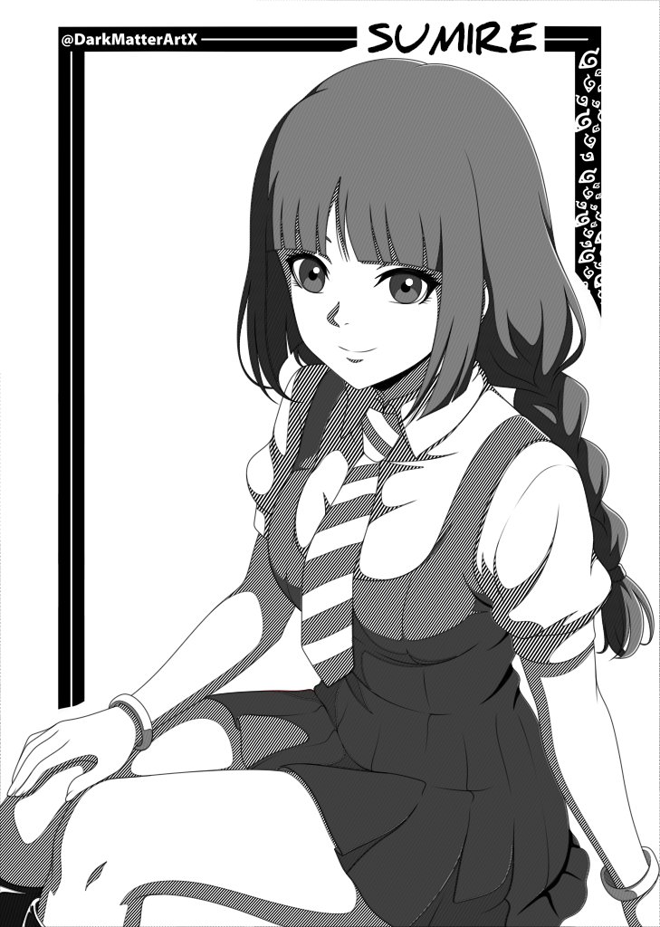 DarkMatterArtX's tweet photo. Happy Birthday Sumire! 2026 🎉
(Boruto: Two Blue Vortex - Manga Version) Monthly Poll Winner. https://t.co/opFpB6GC9U
