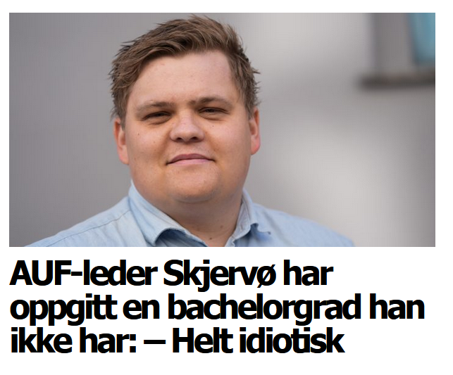 stammebark's tweet photo. Gaute Skjervø avslørt for CV-fiksing på LinkedIn
https://t.co/2rL7GGWHNF https://t.co/ZT1Mi2wBcJ