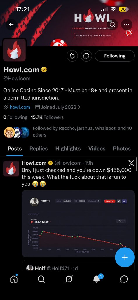 Breadnbeans22's tweet photo. @Howlcom Howl ID: Breadnbeans https://t.co/70YDLb6IE3