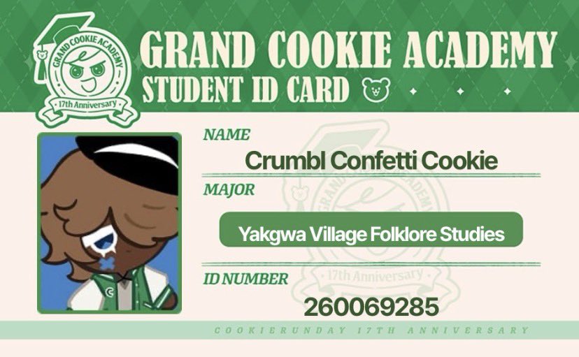 bunnyboying's tweet photo. https://t.co/MQnz5szLvF #CookieRunDay17thAnniversary #GrandCookieAcademy #CookieRunMajorTest https://t.co/mpvHjiFzaG