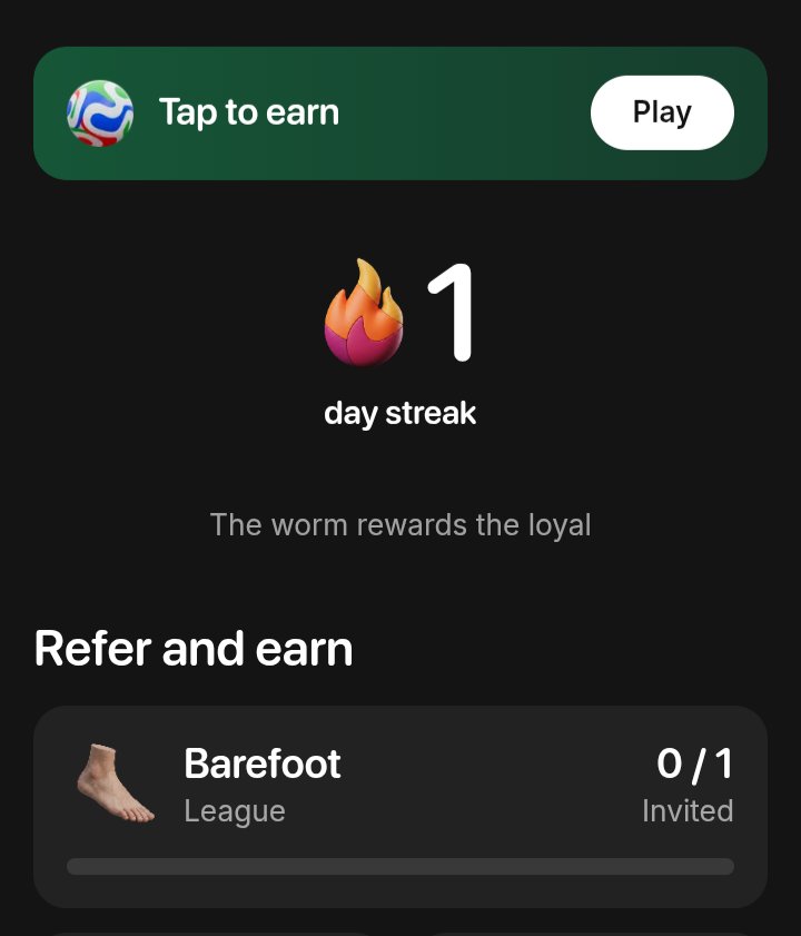 cryptonexxt's tweet photo. 🚨 $200K+ Rewards Pool for Early WormCup User's 👀 @wormwtf

• Raised : $4.50M Funding 
• Cost: $0 (FREE)
• Reward : Confirmed Airdrop' 🪂
• Backed : @SolanaVentures , ALLIANCE , Borderless , Advancit Capital & Top tier 1 Vc.'

WormCup Mini App is LIVE!

A new @telegram mini app is now live with massive rewards

💰Prize Pools 👇
• $200,000 in rewards
• $1,000+ available in every match pool

"** Worm wtf is a @solana-native prediction market platform that allows users to create and launch their own prediction markets. The protocol enables market creators to earn fees while participants trade on the outcomes of events using fast, low-cost Solana infrastructure.

✅ Step's to Participate 👇

➡️ Open the Mini App Here : https://t.co/stiOl2YLlj

- Play the game 
- Complete Daily Login 
- Predict match scores 
- Climb the Leaderboard 
- Invite your friends 
- Done'

❤️ Like 🔄 Repost 🔖 Bookmark