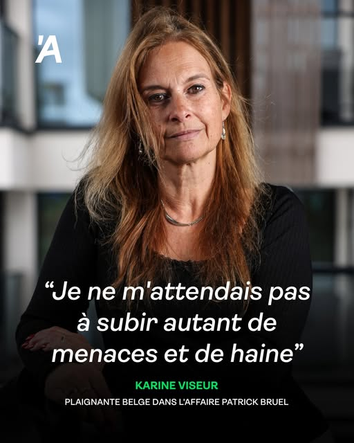 JRenardiere's tweet photo. Karine Viseur est l'une des plaignantes dans l'affaire d'agressions sexuelles pour laquelle Patrick Bruel a été mis en examen. 

"On a très peu de soutien féminin parce que la gent féminine adule Patrick Bruel."
https://t.co/QQ4IyN78We https://t.co/NenW3H9au2