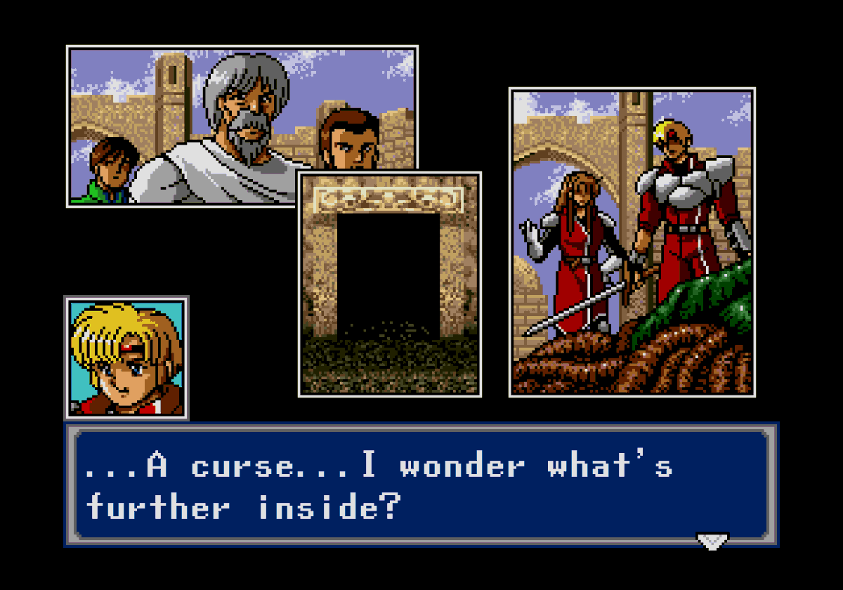 FantasyAnime's tweet photo. Still appreciating the comic book-style cut scenes in Phantasy Star IV. They gave the Genesis/Mega Drive one of its most unique storytelling styles. ❤️

(Post 1 of 3) https://t.co/wjxlYQhsN1